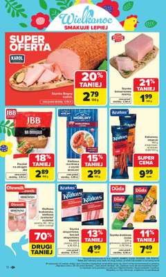 Carrefour - gazetka promocyjna Gazetka Carrefour od poniedziałku od poniedziałku 09.03 do soboty 14.03 - strona 14