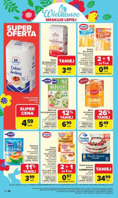Carrefour - gazetka promocyjna Gazetka Carrefour od poniedziałku od poniedziałku 09.03 do soboty 14.03 - strona 26