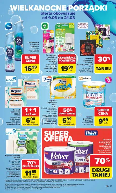 Carrefour - gazetka promocyjna Gazetka Carrefour od poniedziałku od poniedziałku 09.03 do soboty 14.03 - strona 39