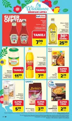 Carrefour - gazetka promocyjna Gazetka Carrefour od poniedziałku od poniedziałku 09.03 do soboty 14.03 - strona 22