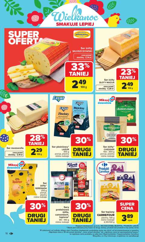 Carrefour - gazetka promocyjna Gazetka Carrefour od poniedziałku od poniedziałku 09.03 do soboty 14.03 - strona 18