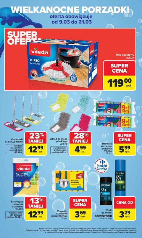 Carrefour - gazetka promocyjna Gazetka Wielkanoc na błysk od poniedziałku 09.03 do soboty 21.03 - strona 8