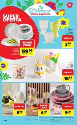 Carrefour - gazetka promocyjna Gazetka Wielkanoc cieszy bardziej od poniedziałku 09.03 do soboty 04.04 - strona 8
