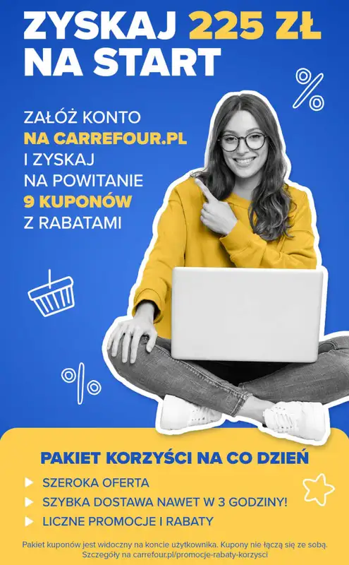 Carrefour - gazetka promocyjna Gazetka Wielkanoc cieszy bardziej od poniedziałku 09.03 do soboty 04.04 - strona 18