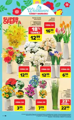Carrefour - gazetka promocyjna Gazetka Wielkanoc cieszy bardziej od poniedziałku 09.03 do soboty 04.04 - strona 6