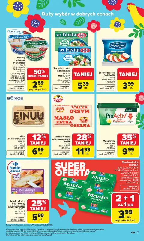 Carrefour Market - gazetka promocyjna Gazetka Carrefour Market od poniedziałku od poniedziałku 09.03 do soboty 14.03 - strona 19