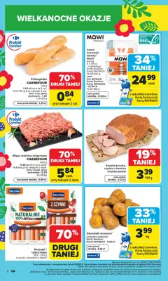 Carrefour Market - gazetka promocyjna Gazetka Carrefour Market od poniedziałku od poniedziałku 09.03 do soboty 14.03 - strona 4