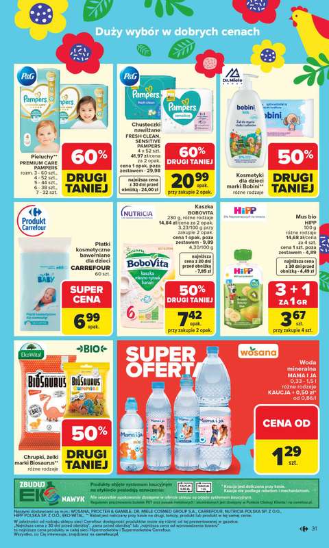 Carrefour Market - gazetka promocyjna Gazetka Carrefour Market od poniedziałku od poniedziałku 09.03 do soboty 14.03 - strona 33