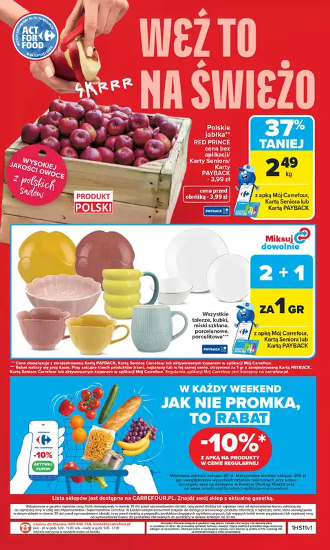 Carrefour Market - gazetka promocyjna Gazetka Carrefour Market od poniedziałku od poniedziałku 09.03 do soboty 14.03 - strona 42