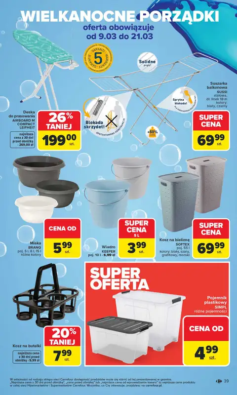 Carrefour Market - gazetka promocyjna Gazetka Carrefour Market od poniedziałku od poniedziałku 09.03 do soboty 14.03 - strona 41