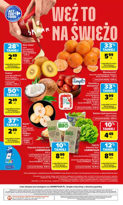 Carrefour Market - gazetka promocyjna Gazetka Weź to na świeżo od poniedziałku 09.03 do soboty 14.03 - strona 4