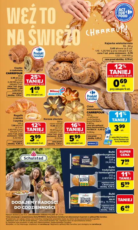 Carrefour Market - gazetka promocyjna Gazetka Weź to na świeżo od poniedziałku 09.03 do soboty 14.03 - strona 3