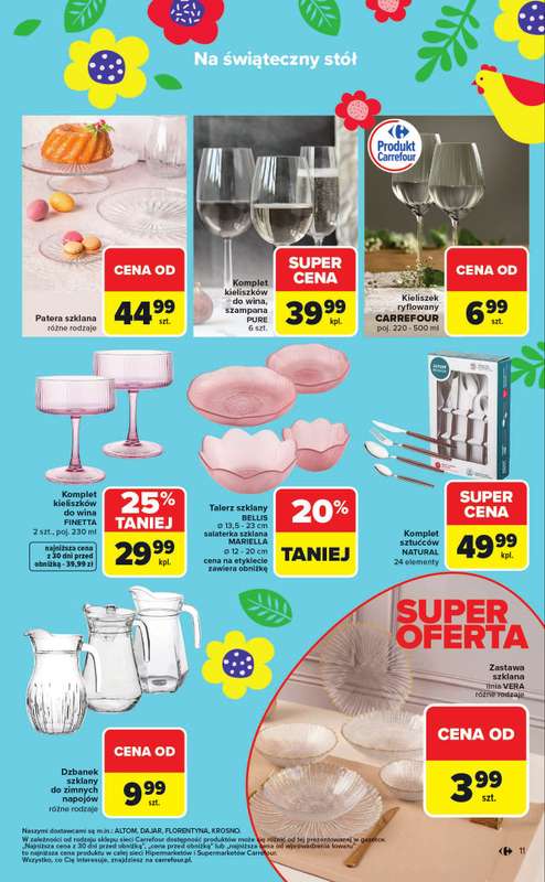 Carrefour Market - gazetka promocyjna Gazetka Wielkanoc cieszy bardziej  do soboty 04.04 - strona 11