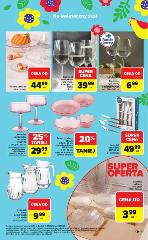Carrefour Market - gazetka promocyjna Gazetka Wielkanoc cieszy bardziej od poniedziałku 09.03 do soboty 04.04 - strona 11