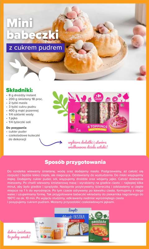 Carrefour Market - gazetka promocyjna Gazetka Wielkanocne przepisy  do poniedziałku 06.04 - strona 10