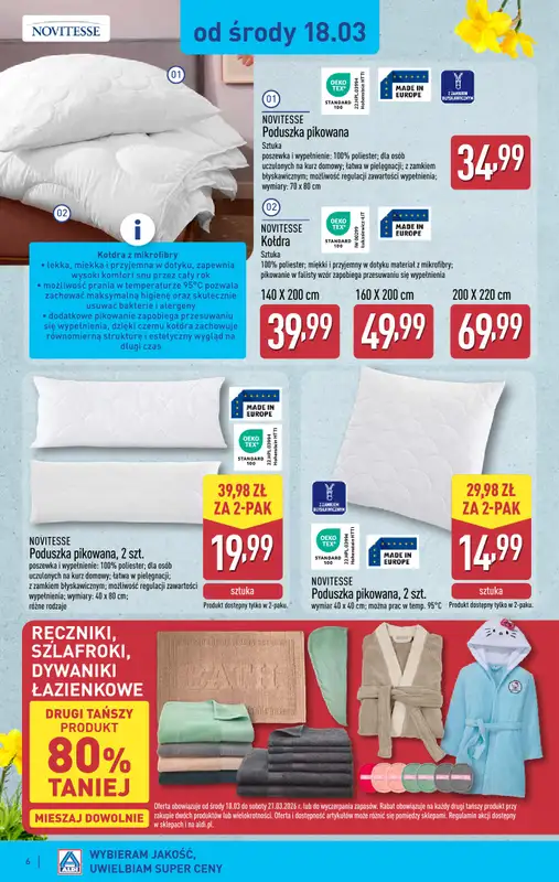 Aldi - gazetka promocyjna Aldi ma to coś! od środy 18.03 do soboty 21.03 - strona 6