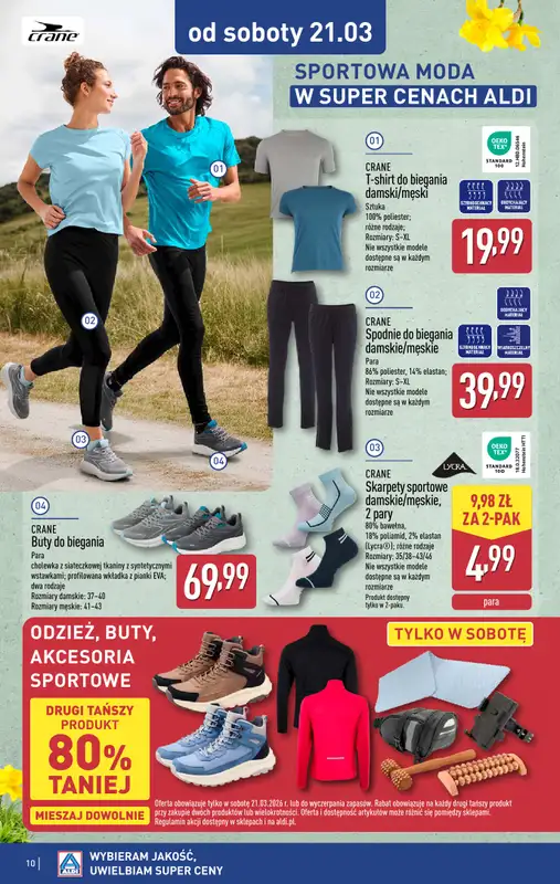 Aldi - gazetka promocyjna Aldi ma to coś! od środy 18.03 do soboty 21.03 - strona 10