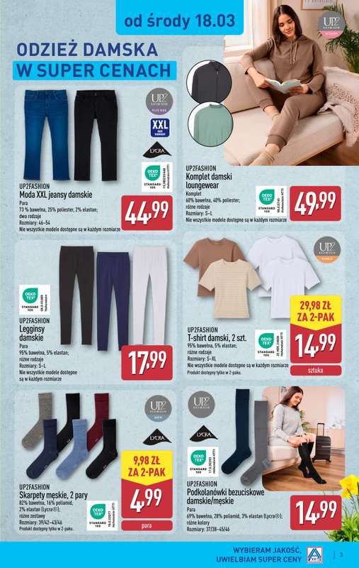 Aldi - gazetka promocyjna Aldi ma to coś! od środy 18.03 do soboty 21.03 - strona 3