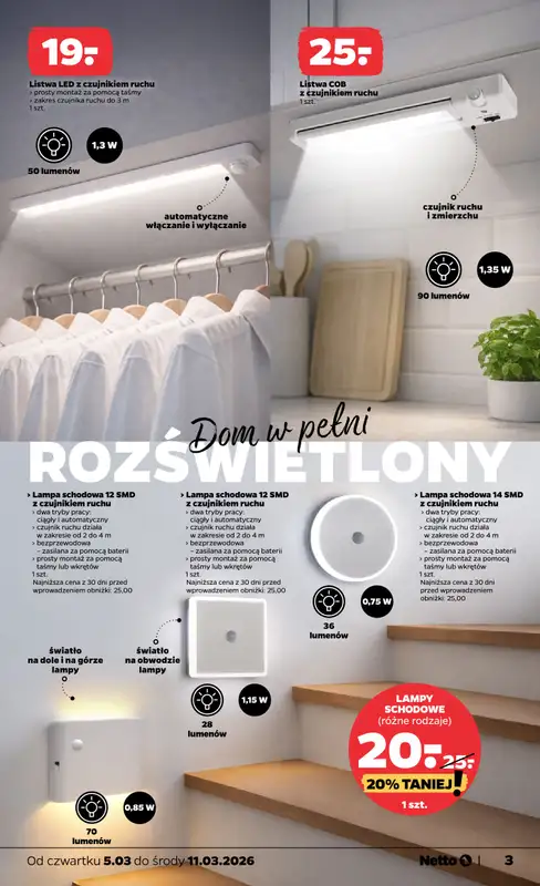 Netto - gazetka promocyjna Gazetka od czwartku 05.03 do środy 11.03 - strona 3