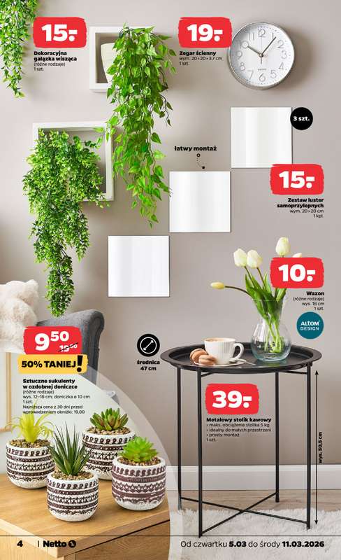Netto - gazetka promocyjna Gazetka od czwartku 05.03 do środy 11.03 - strona 4