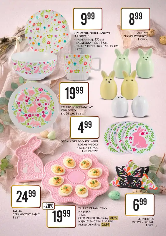 Dino - gazetka promocyjna Katalog / Czas na Wielkanoc od poniedziałku 09.03 do soboty 21.03 - strona 15
