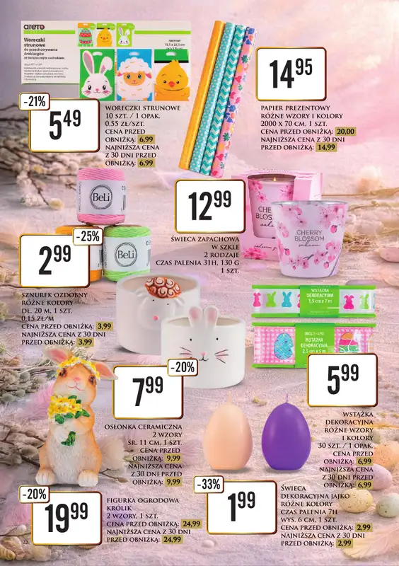 Dino - gazetka promocyjna Katalog / Czas na Wielkanoc od poniedziałku 09.03 do soboty 21.03 - strona 22