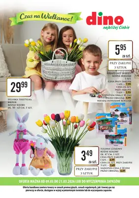 Dino - gazetka promocyjna Katalog / Czas na Wielkanoc od poniedziałku 09.03 do soboty 21.03