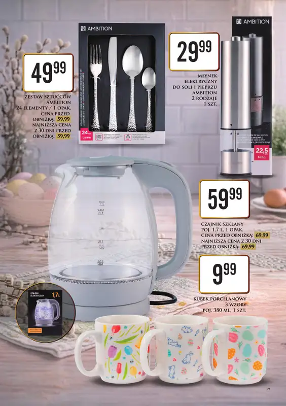 Dino - gazetka promocyjna Katalog / Czas na Wielkanoc od poniedziałku 09.03 do soboty 21.03 - strona 19