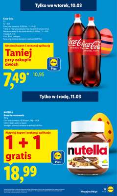 Lidl - gazetka promocyjna Oferta od poniedziałku od poniedziałku 09.03 do środy 11.03 - strona 15