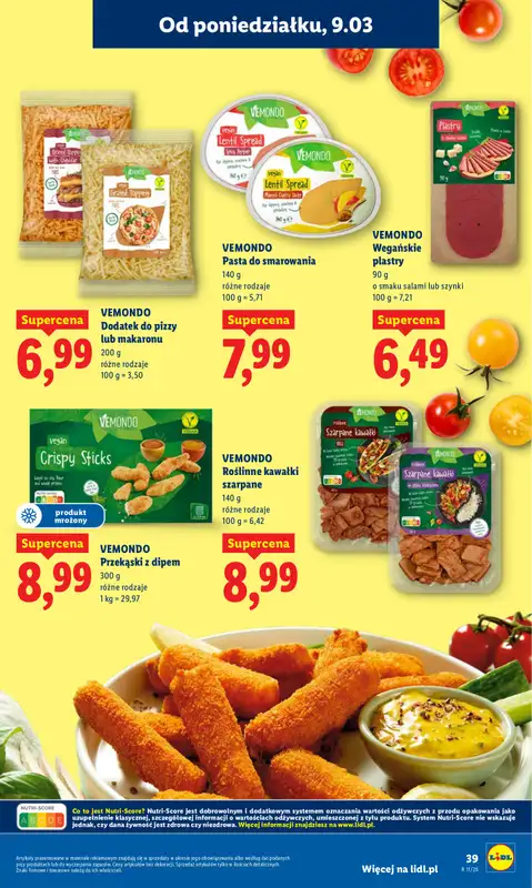 Lidl - gazetka promocyjna Oferta od poniedziałku od poniedziałku 09.03 do środy 11.03 - strona 39
