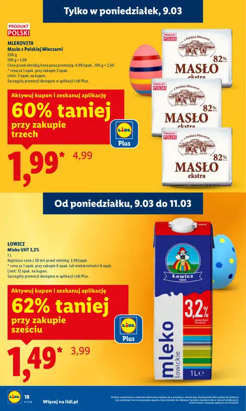 Lidl - gazetka promocyjna Oferta od poniedziałku od poniedziałku 09.03 do środy 11.03 - strona 18