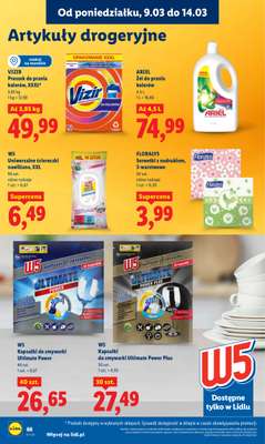 Lidl - gazetka promocyjna Oferta od poniedziałku od poniedziałku 09.03 do środy 11.03 - strona 66