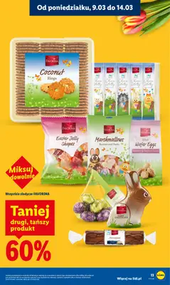 Lidl - gazetka promocyjna Oferta od poniedziałku od poniedziałku 09.03 do środy 11.03 - strona 13