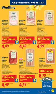 Lidl - gazetka promocyjna Oferta od poniedziałku od poniedziałku 09.03 do środy 11.03 - strona 33