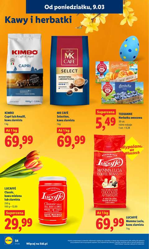 Lidl - gazetka promocyjna Oferta od poniedziałku od poniedziałku 09.03 do środy 11.03 - strona 54