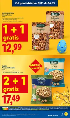 Lidl - gazetka promocyjna Oferta od poniedziałku od poniedziałku 09.03 do środy 11.03 - strona 21