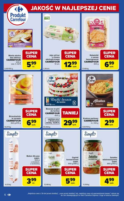 Carrefour Express - gazetka promocyjna Gazetka Express od wtorku 10.03 do poniedziałku 16.03 - strona 6