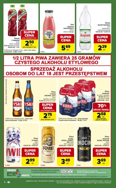 Carrefour Express - gazetka promocyjna Gazetka Express od wtorku 10.03 do poniedziałku 16.03 - strona 4