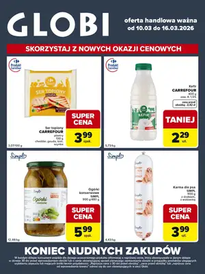 Globi - gazetka promocyjna Gazetka Globi od wtorku 10.03 do poniedziałku 16.03 - strona 2