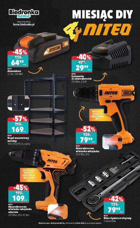 Biedronka Home - gazetka promocyjna Najlepsze oferty od niedzieli 08.03 do niedzieli 03.05 - strona 7