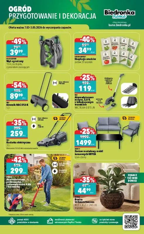 Biedronka Home - gazetka promocyjna Najlepsze oferty od niedzieli 08.03 do niedzieli 03.05 - strona 5