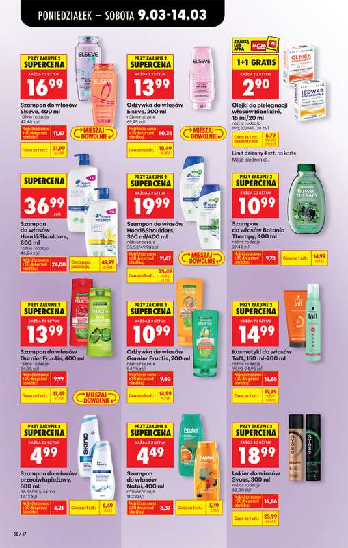 Biedronka - gazetka promocyjna Od poniedziałku od poniedziałku 09.03 do soboty 14.03 - strona 66
