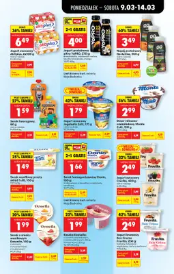 Biedronka - gazetka promocyjna Od poniedziałku od poniedziałku 09.03 do soboty 14.03 - strona 43