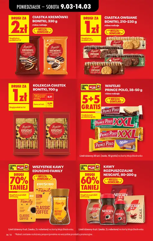 Biedronka - gazetka promocyjna Od poniedziałku od poniedziałku 09.03 do soboty 14.03 - strona 16