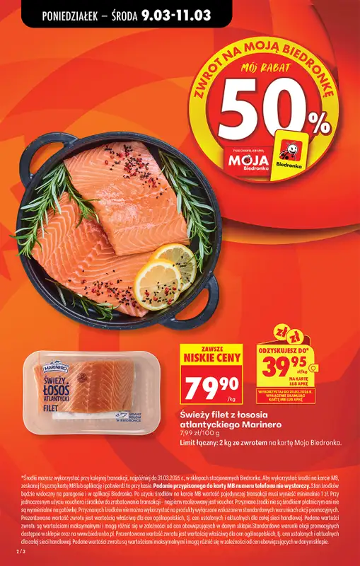 Biedronka - gazetka promocyjna Od poniedziałku   - strona 2