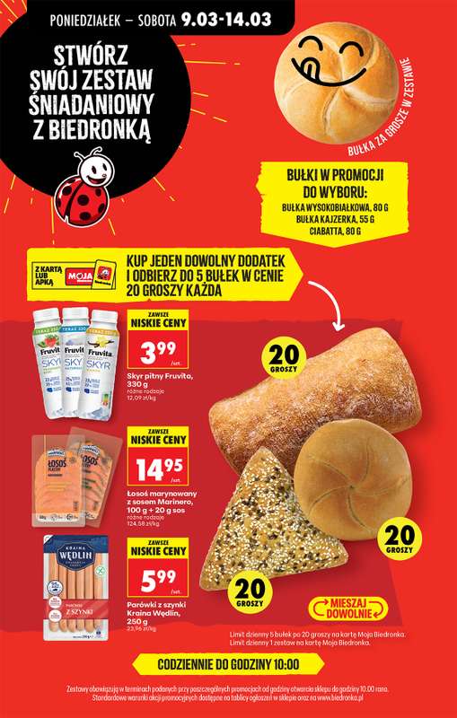 Biedronka - gazetka promocyjna Od poniedziałku, Z ladą tradycyjną od poniedziałku 09.03 do soboty 14.03 - strona 55
