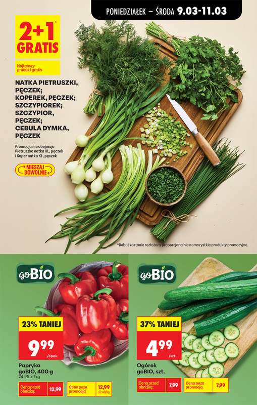 Biedronka - gazetka promocyjna Od poniedziałku, Z ladą tradycyjną od poniedziałku 09.03 do soboty 14.03 - strona 27