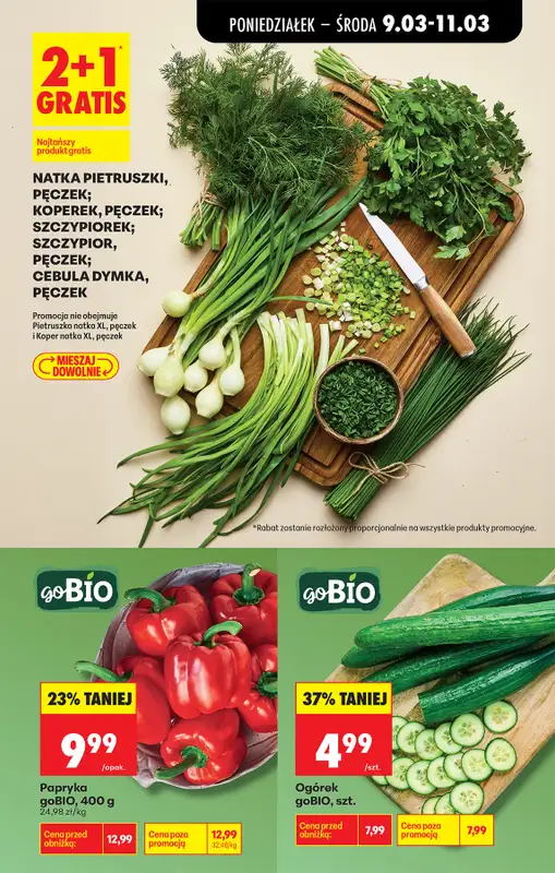 Biedronka - gazetka promocyjna Od poniedziałku, Z ladą tradycyjną od poniedziałku 09.03 do soboty 14.03 - strona 27