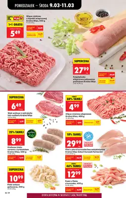 Biedronka - gazetka promocyjna Od poniedziałku, Z ladą tradycyjną od poniedziałku 09.03 do soboty 14.03 - strona 32