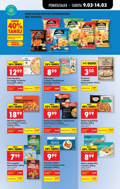 Biedronka - gazetka promocyjna Od poniedziałku, Z ladą tradycyjną od poniedziałku 09.03 do soboty 14.03 - strona 45